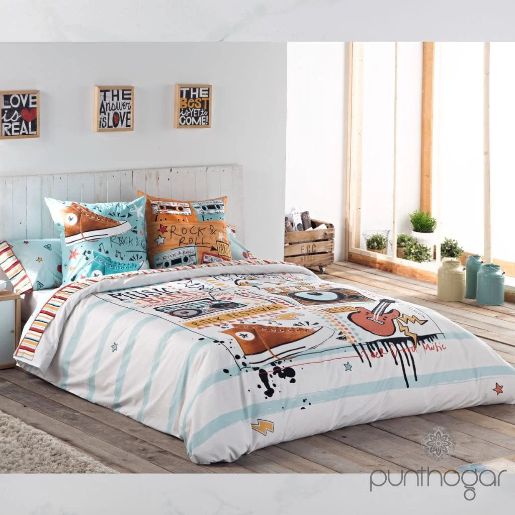 Funda nórdica juvenil MUSIC marca JVR