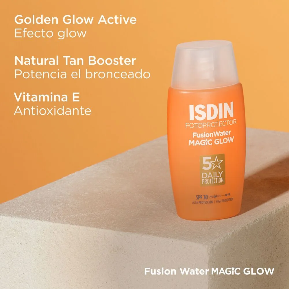 ISDIN FOTO FUSION WATER MAGIC GLOW FPS30 X 50ml - Imagen 2