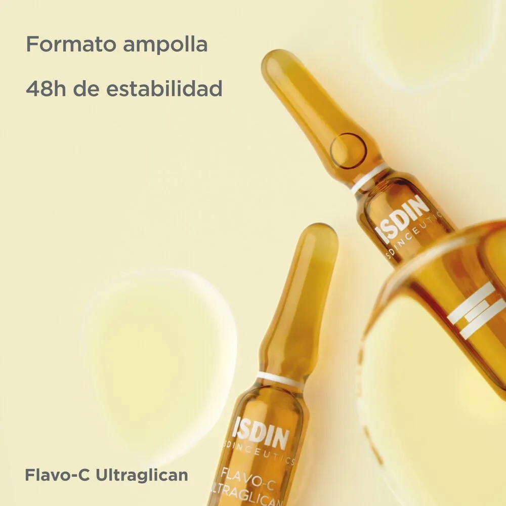 ISDIN ISDINCEUTICS FLAVO-C ULTRAGLICAN x 10 - Imagen 3