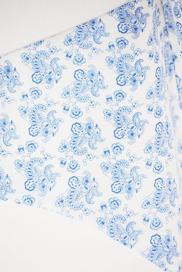 Mascarilla blanca y azul cielo - Imagen 2