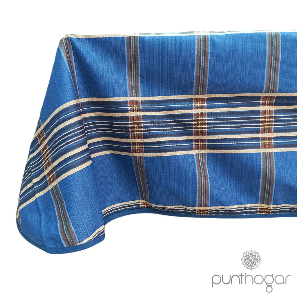 Mantel antimanchas resinado CUARZO 100% algodón