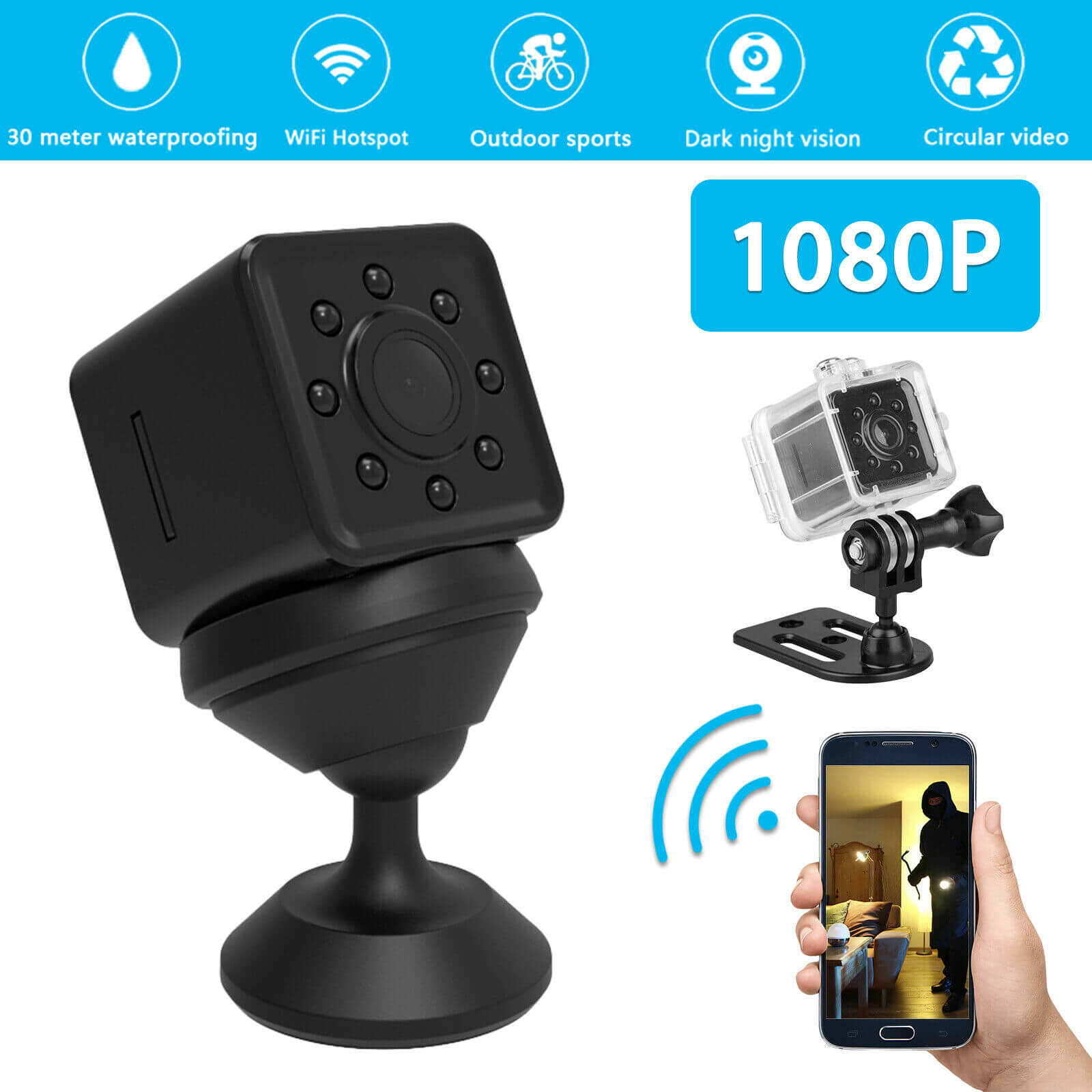 Cámara Mini SQ13 WIFI