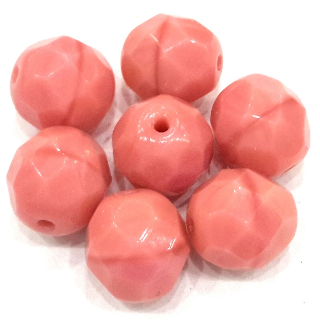 BOLA ROSA OPACO 6MM (100 UDS)