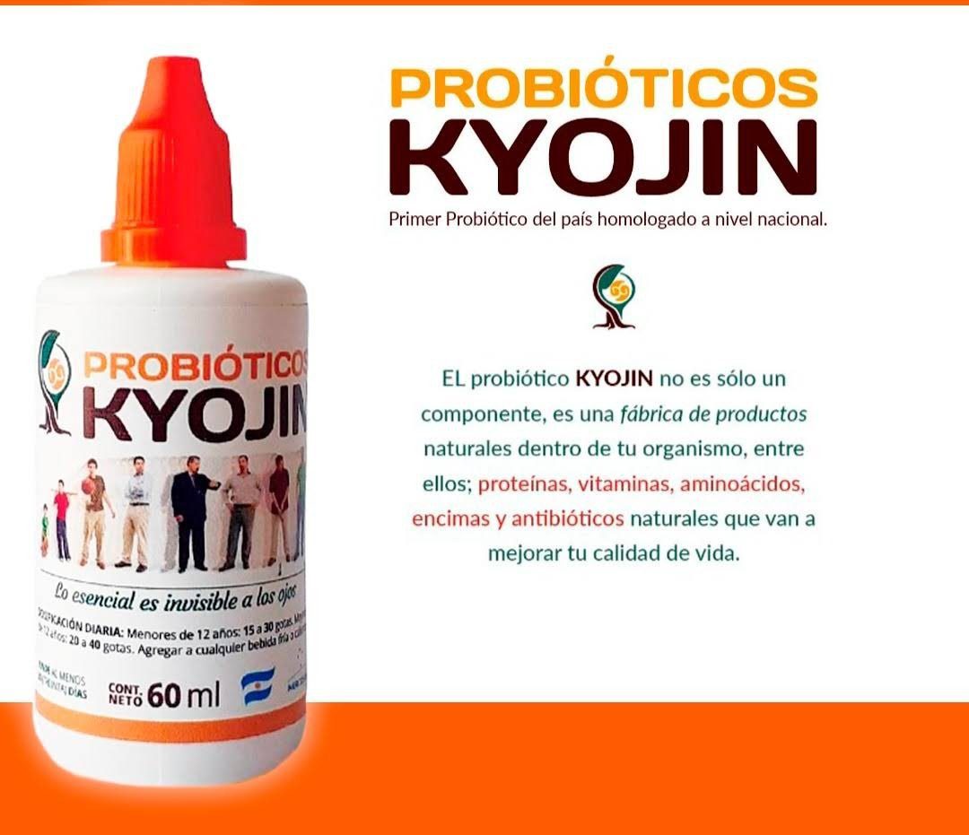 PROBIOTICOS KYOJIN FRASCO GOTERO x 60 - Imagen 2