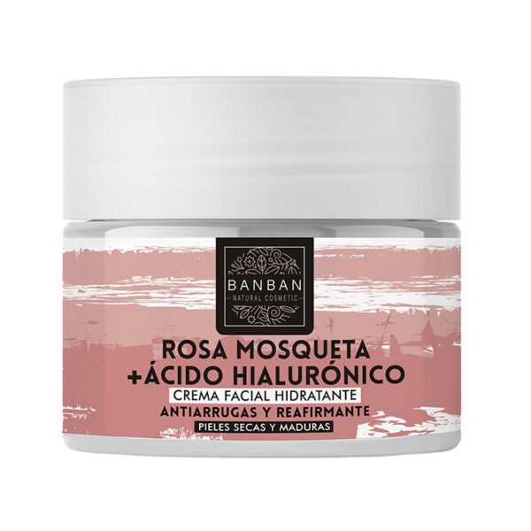 Crema Facial Rosa mosqueta y Ácido Hialurónico – 50mlML