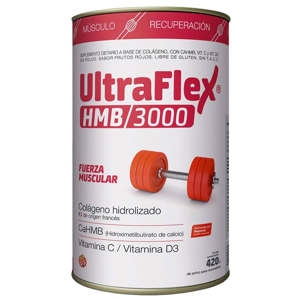 ULTRAFLEX HMB 3000 COLÁGENO HIDROLIZADO X 420