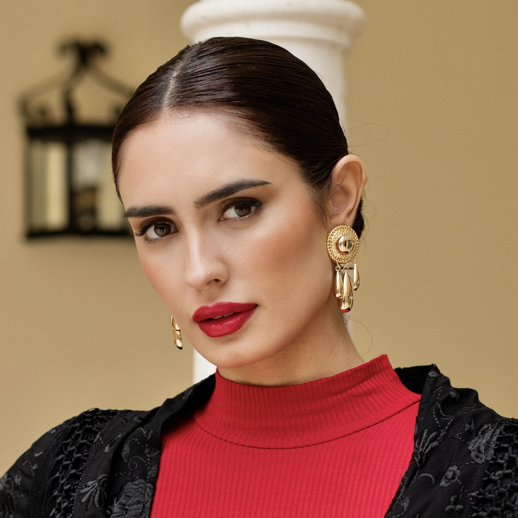 PENDIENTES DE FIESTA DIANA - Imagen 2